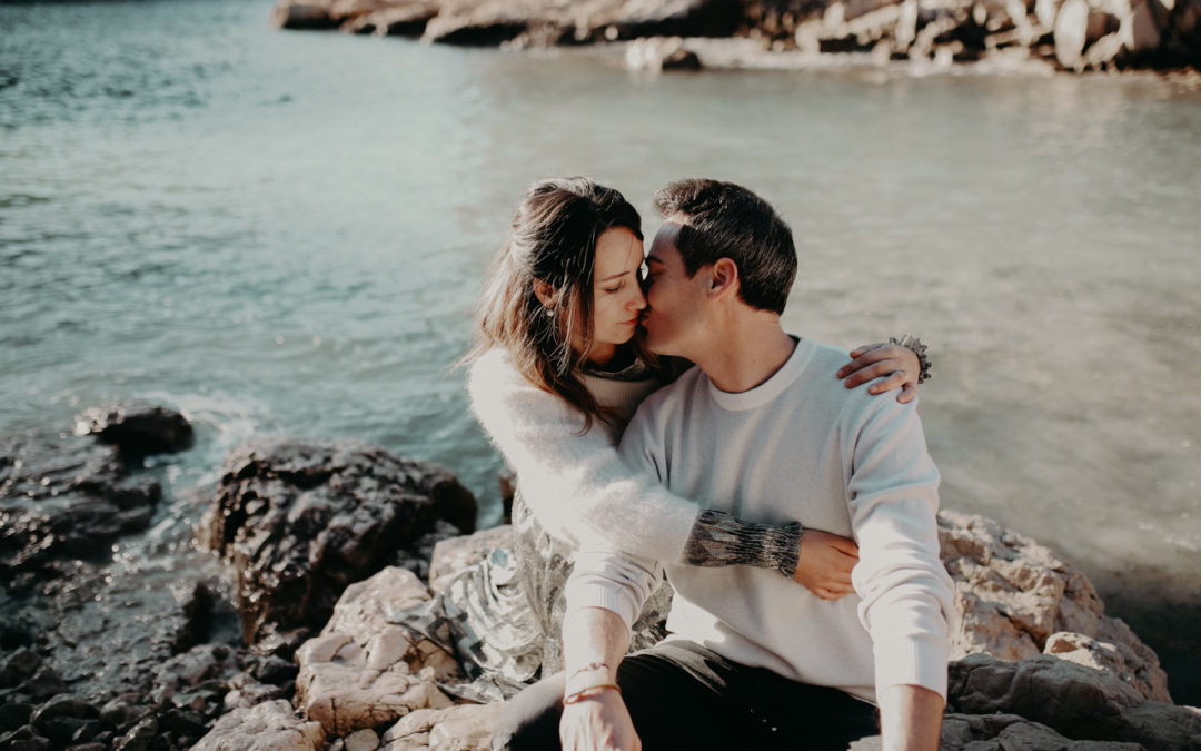 Engagement à Port Miou, Cassis (Doris + Vincent)