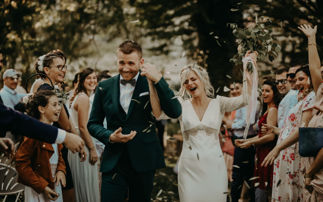 Un mariage féérique et bohème à l’auberge du Parc Orgon